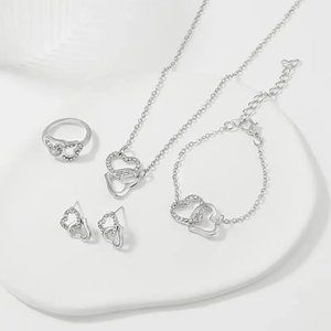 5pcs Jewelry Set, Gift For Mom/Girlfriend